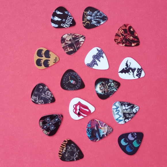 Guitar Band Picks Heavy Metal Rock - Picture 10 of 11